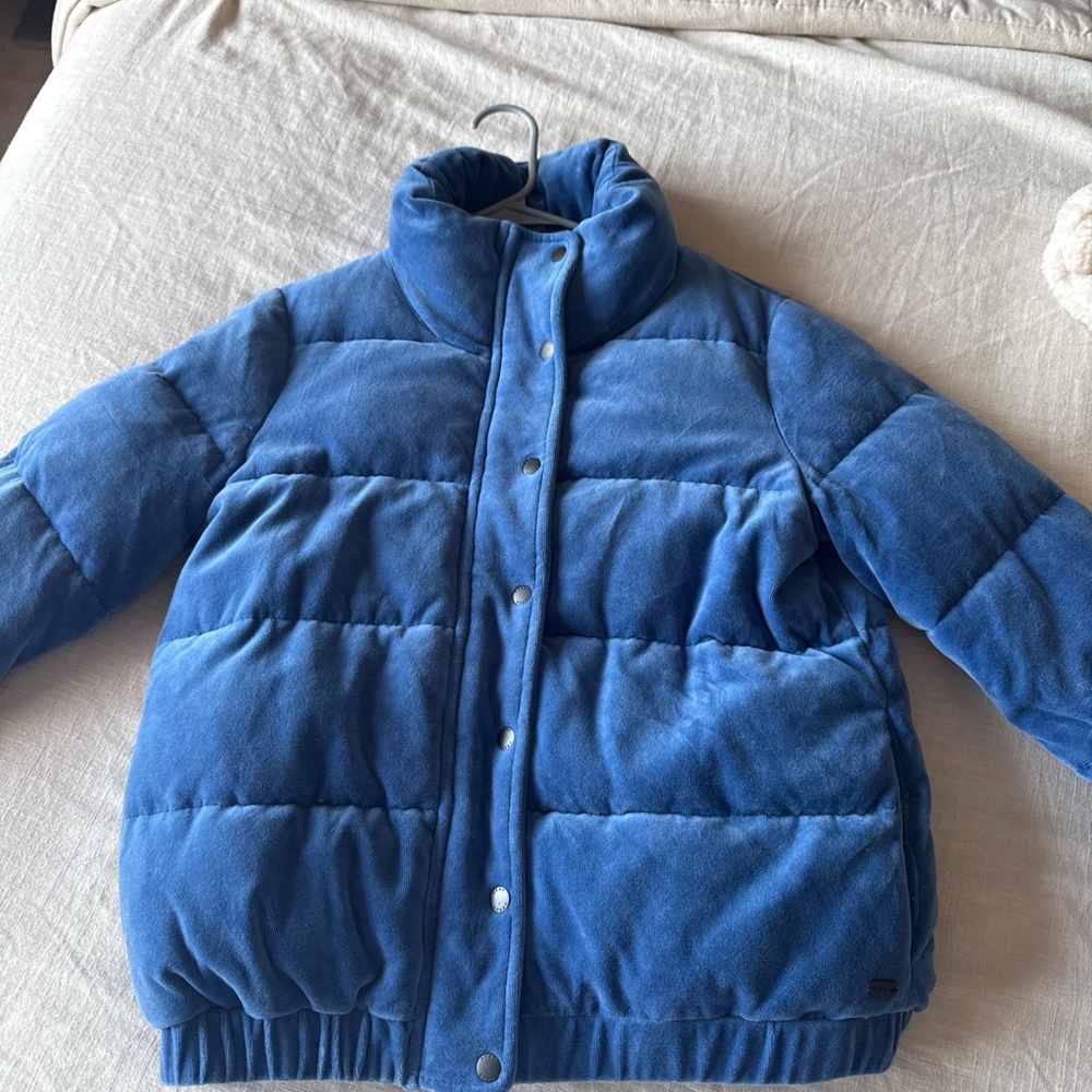 Blue Puffer Jacket DKNY